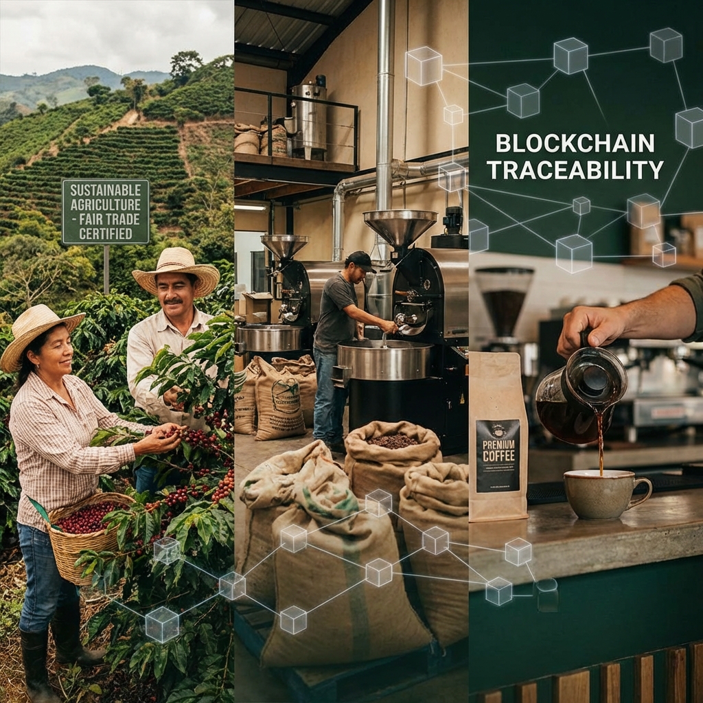 Trazabilidad del Café con Blockchain: De la Finca a Tu Taza