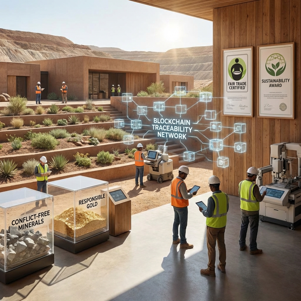 Blockchain para Trazabilidad de Minerales Éticos: Combatiendo los Minerales de Conflicto