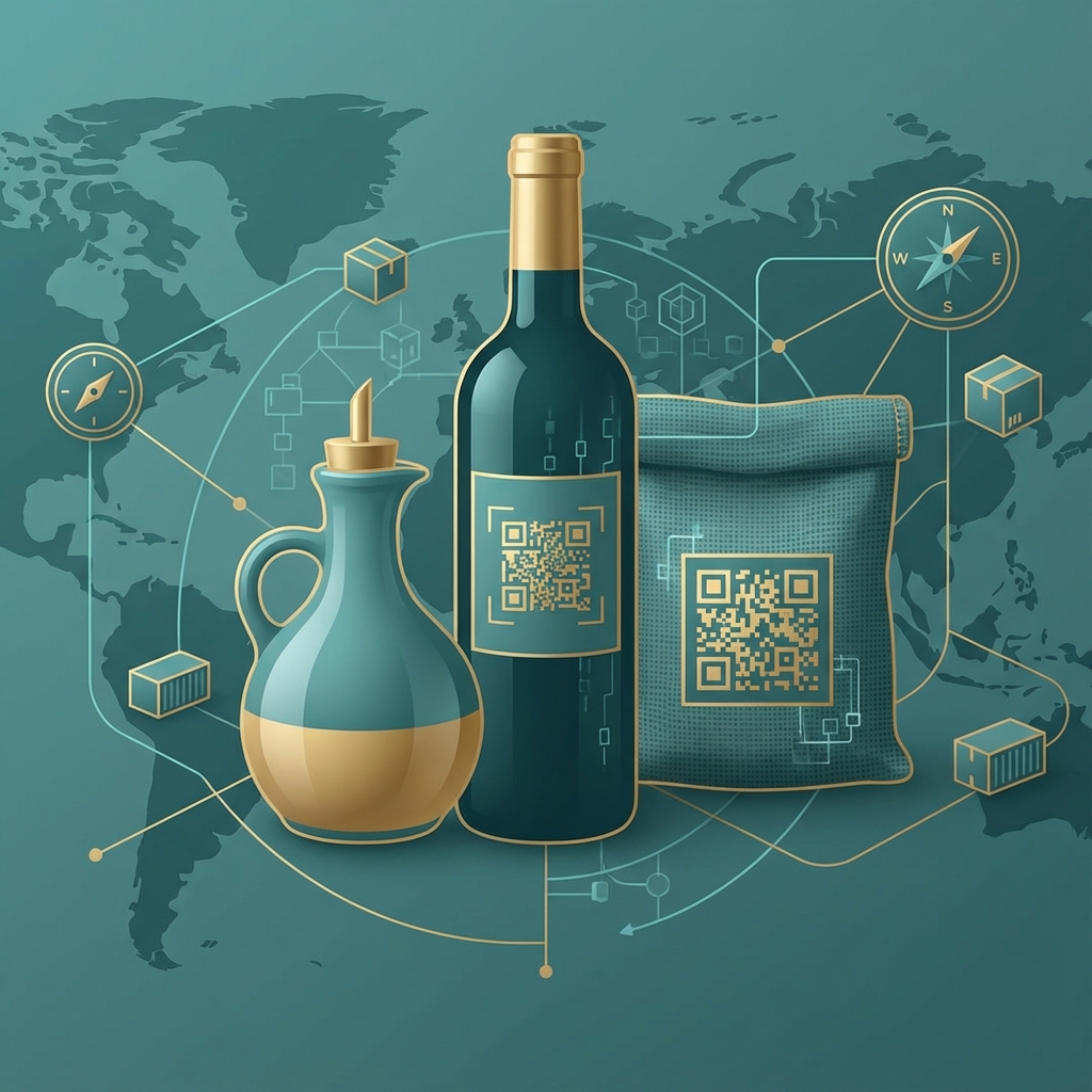 شهادة المنشأ للصادرات باستخدام البلوكتشين