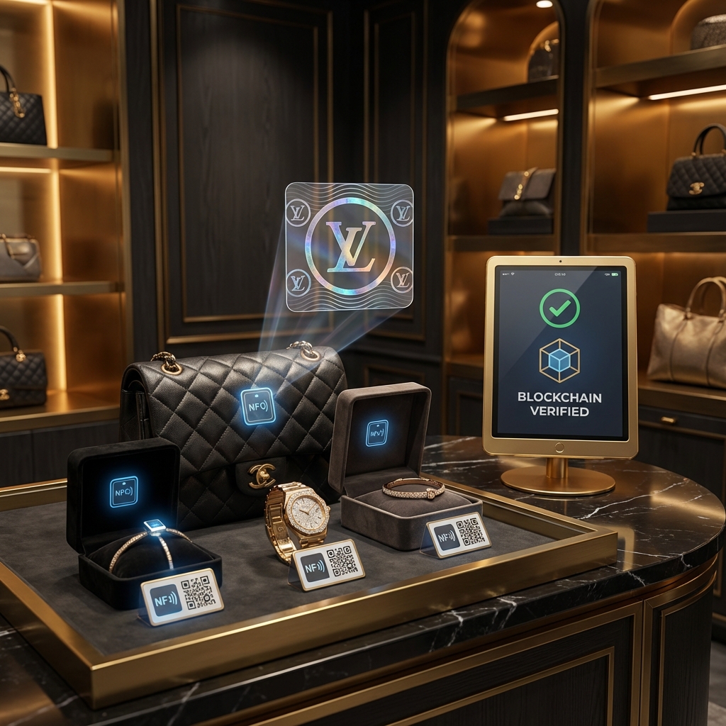 Autenticación de Productos de Lujo con Blockchain: Combatiendo las Falsificaciones