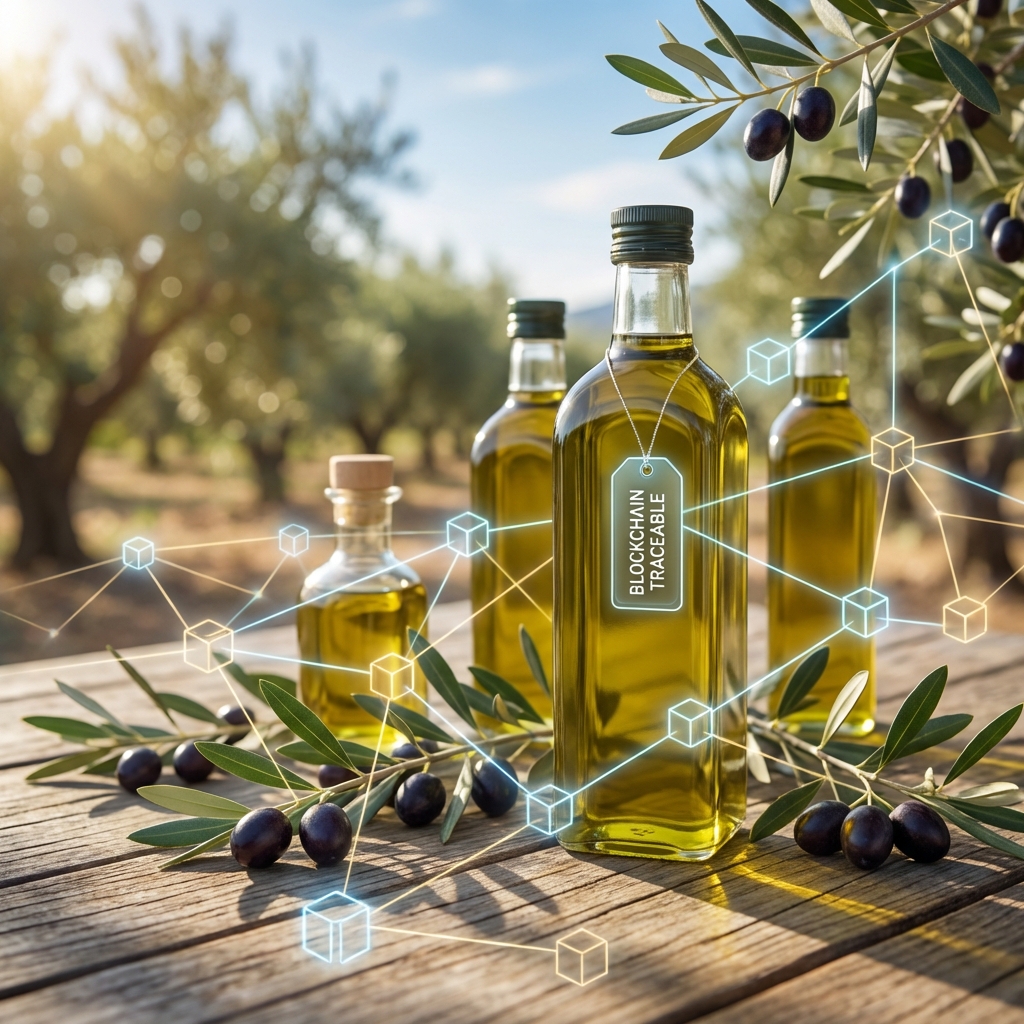 Blockchain en la Trazabilidad del Aceite de Oliva: De la Cosecha a tu Mesa
