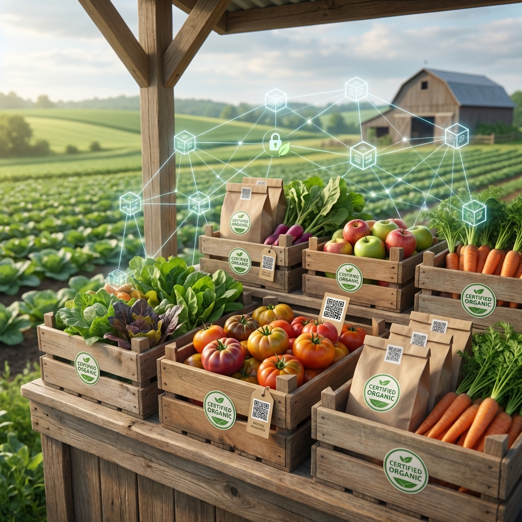 Blockchain para Certificar Productos Orgánicos: Transparencia Total en la Agricultura Ecológica
