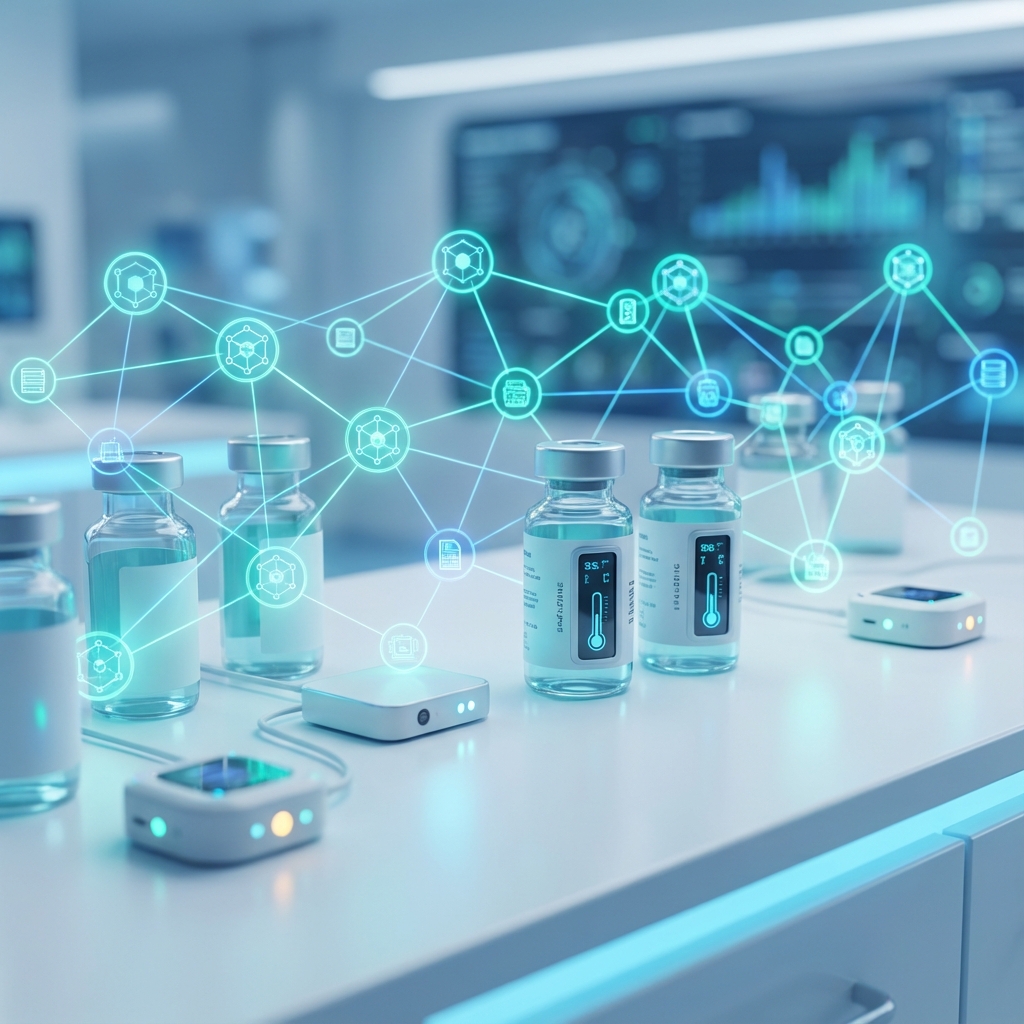 تتبع الأدوية: سلسلة التبريد القابلة للتحقق باستخدام البلوكشين