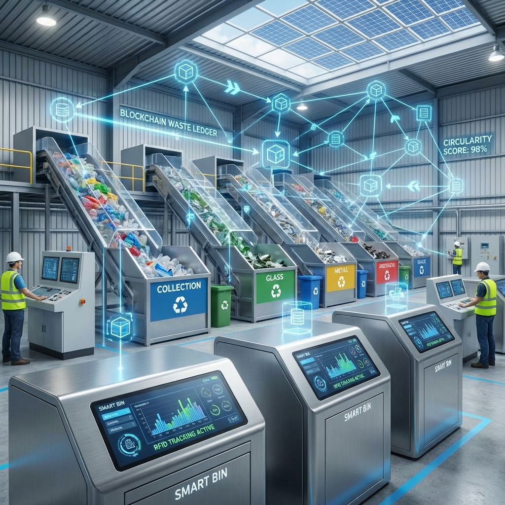 Blockchain para la Gestión de Residuos: Trazabilidad en la Economía Circular